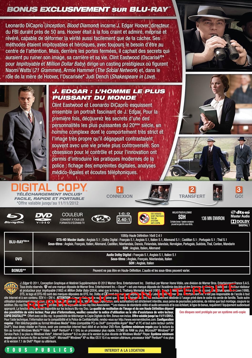 J Edgard/Blu-Ray+Dvd Boitier Metal - Image 2