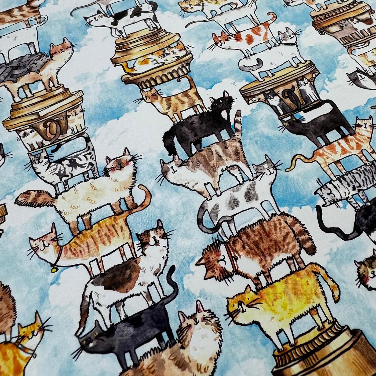 Jelly Armchair Cat-A-Pillar 1000 Piece Puzzle - Image 3