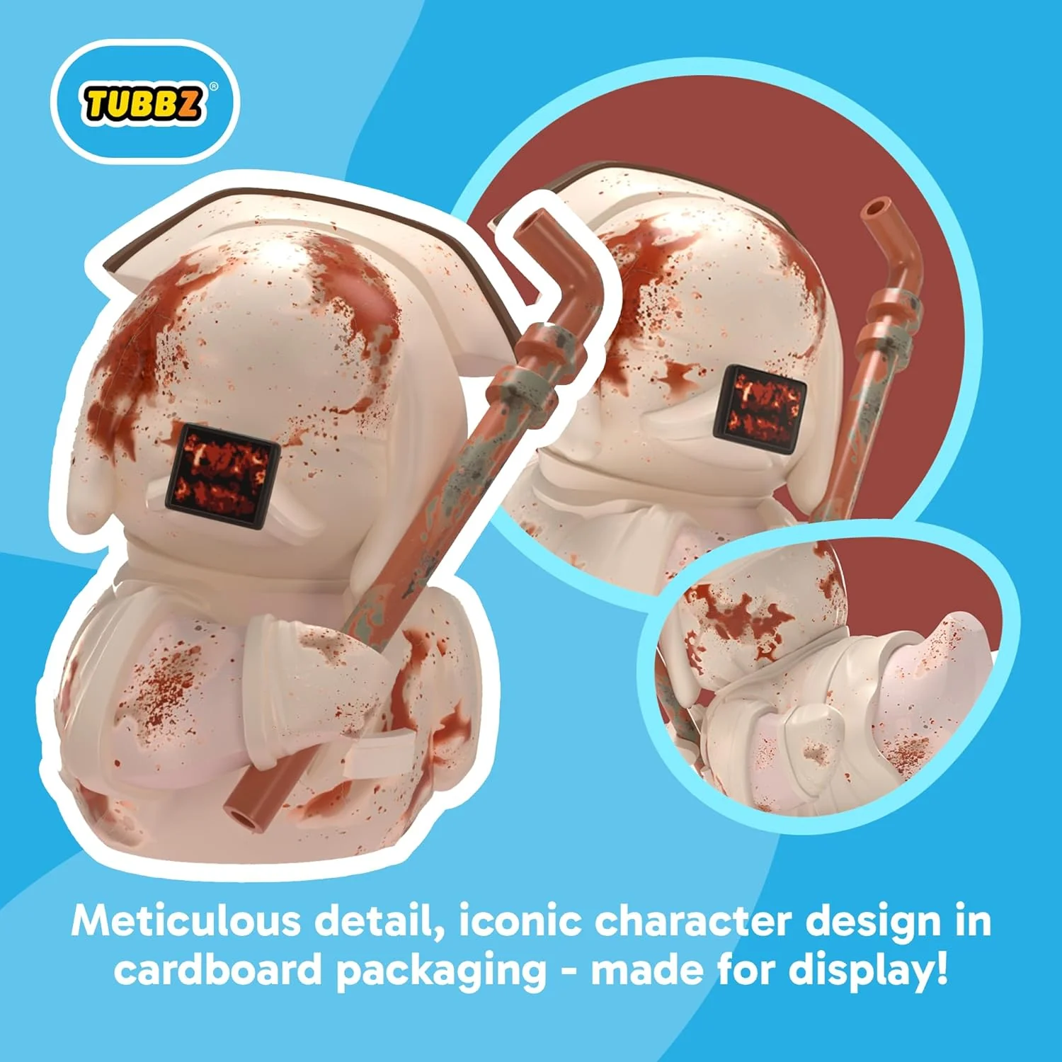 TUBBZ Boxed Edition: Silent Hill - Bubble Head Nurse Cosplaying Rubber Duck Vinyl Figure – Official Collectible for Fans of Silent Hill - Image 3
