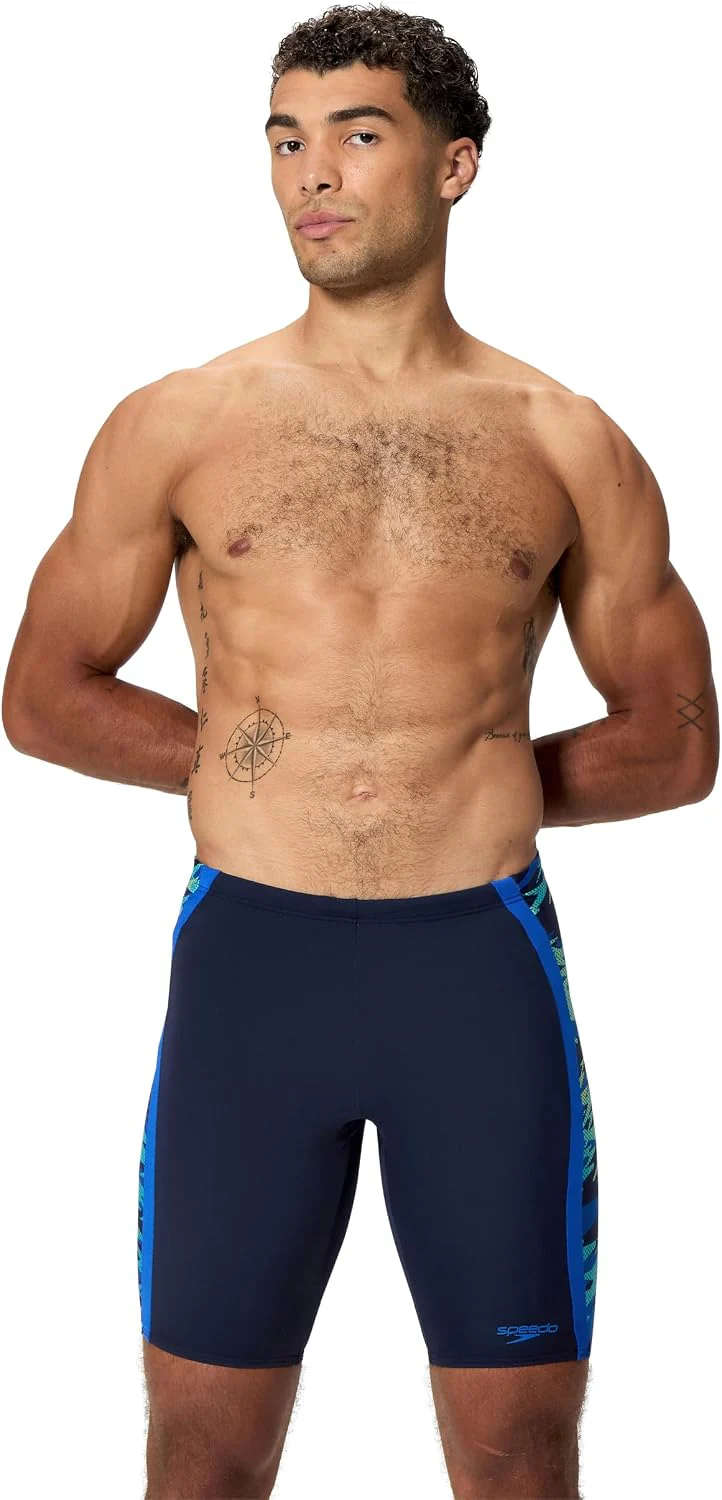 Speedo Hyperboom Splice Jammer Shorts (Peacoat, 32``)