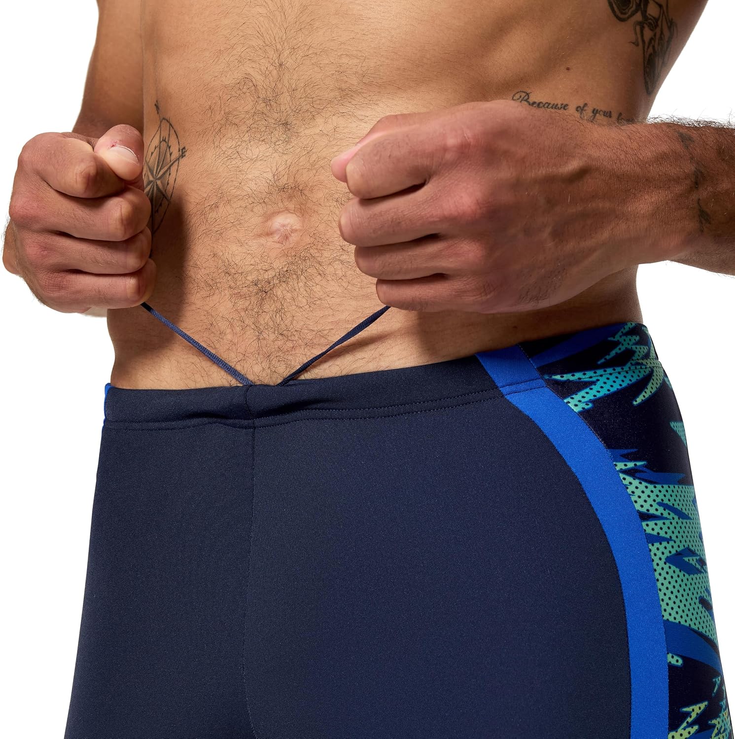Speedo Hyperboom Splice Jammer Shorts (Peacoat, 36``) - Image 3