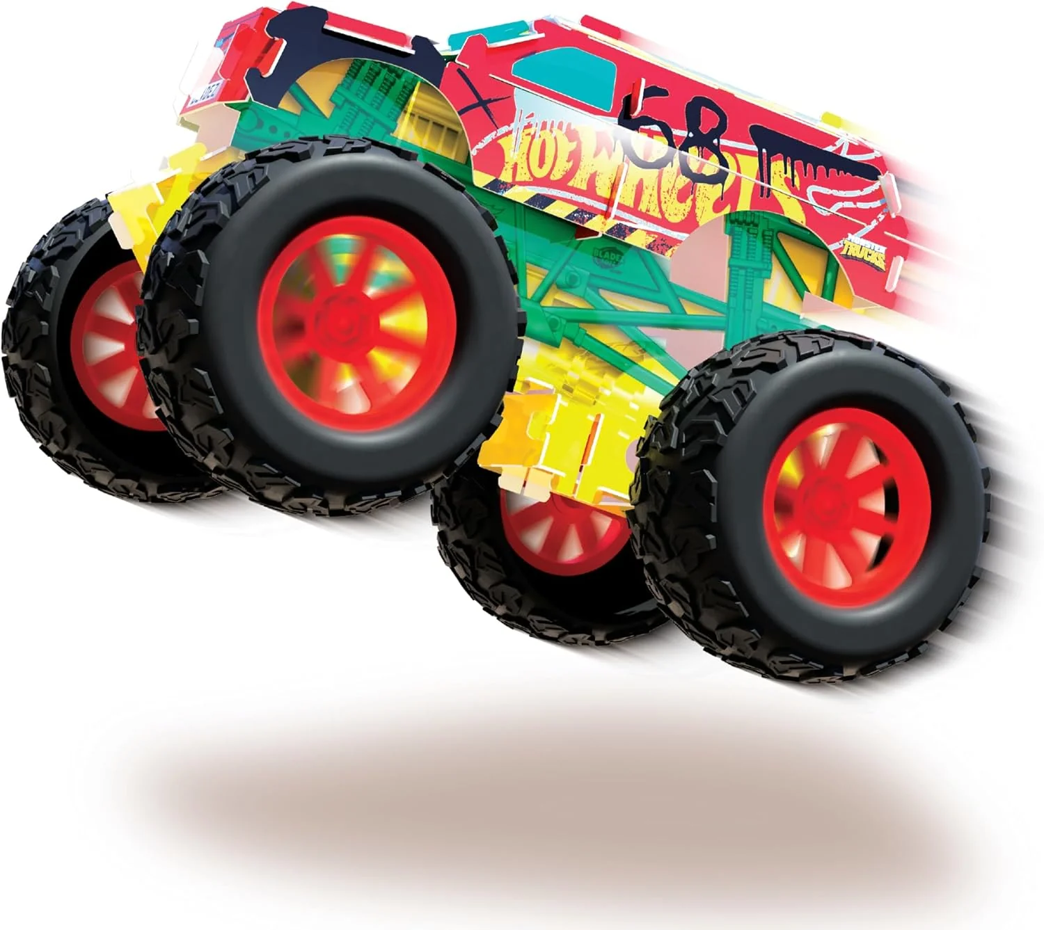 Hot Wheels - Motor Maker Kitz Monster Truck Kit (Bla85578) - Image 2