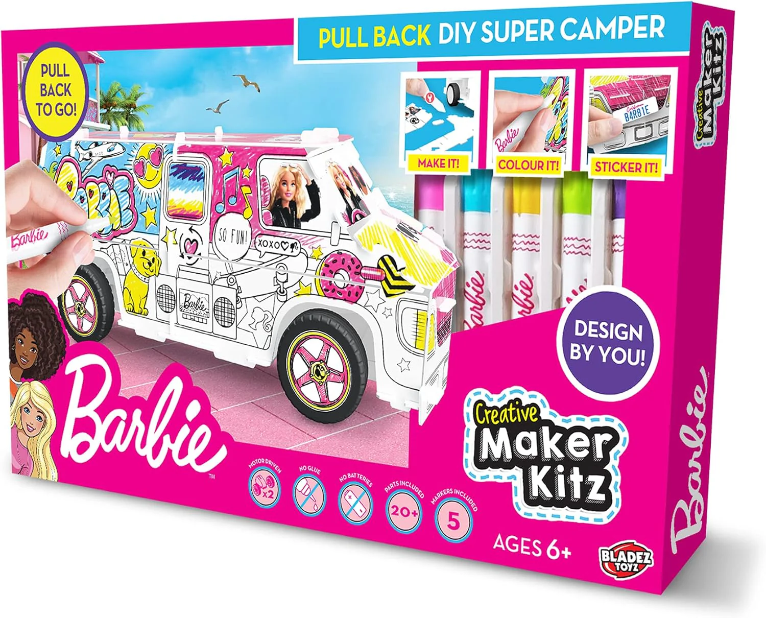 Barbie - Creative Maker Kitz Diy Super Camper (Bla85607)