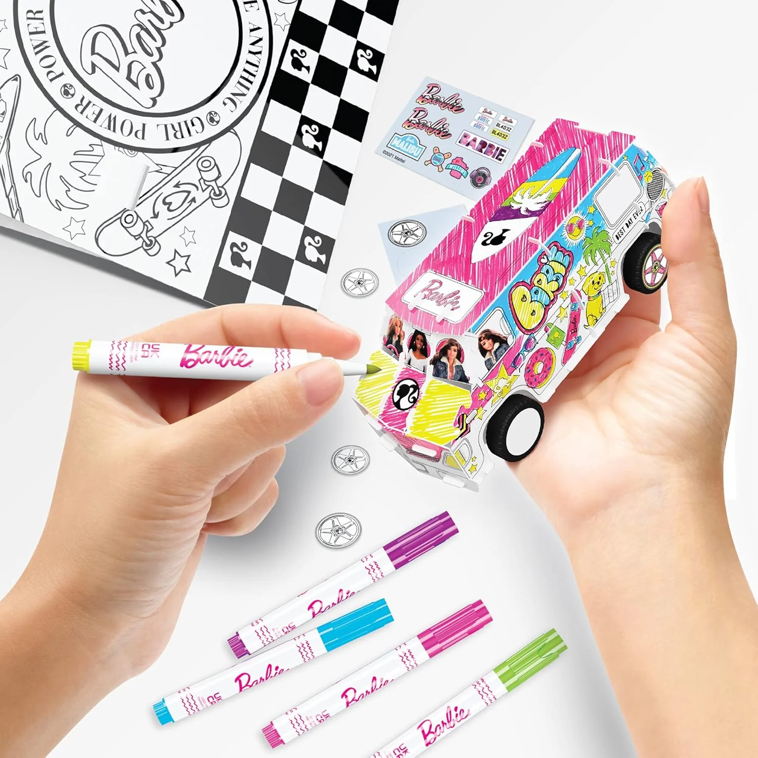 Barbie - Creative Maker Kitz Diy Super Camper (Bla85607) - Image 3