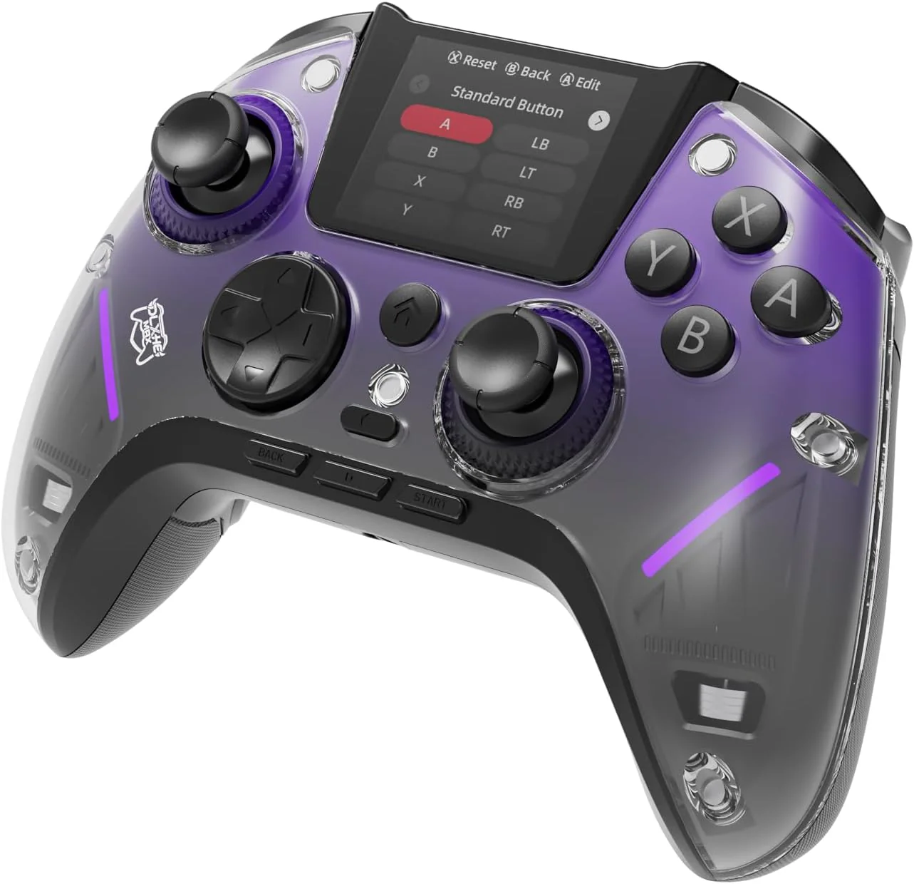 DLX HE MAX Wireless/Wired/Bluetooth Controller - Hall Effect/LED Screen/Programmable, Rechargeable, With charging base. - Image 5