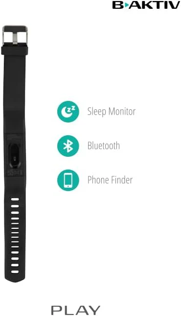 B-AKTIV PLAY SMART BRACELET (Black - Image 4