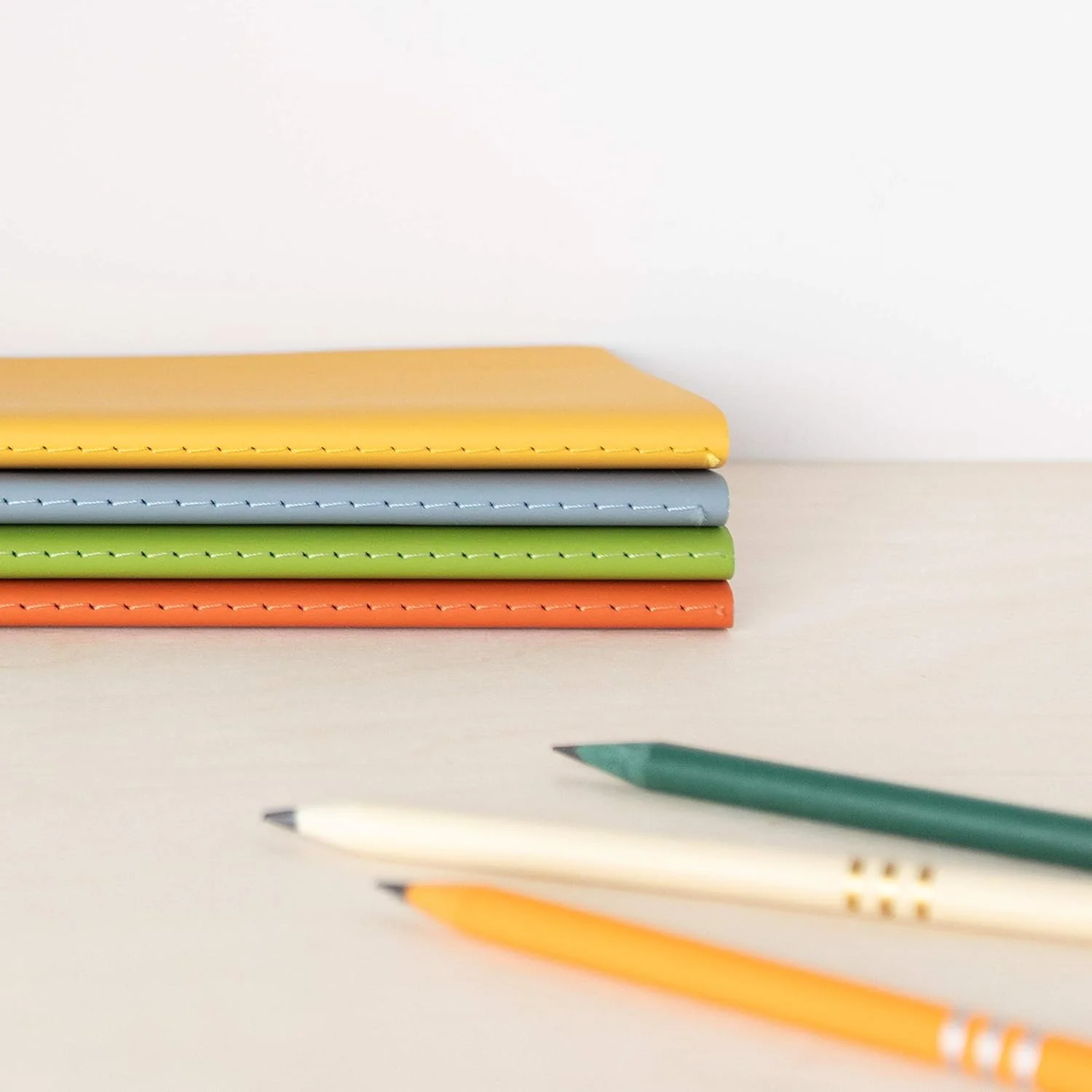 Recycled Leather Pocket Notebook - Mini Pocket Notebook (100 x 150mm) - Recycled Leather from The Make a Mark Range - Pocket - Image 4