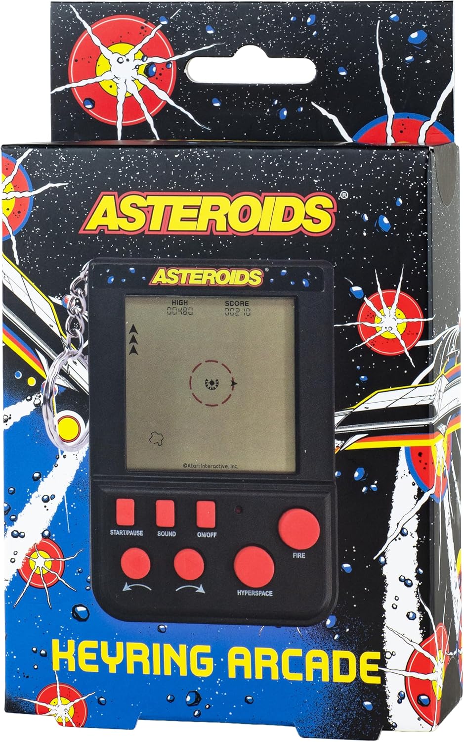 Asteroids - Keyring Arcade - Image 3