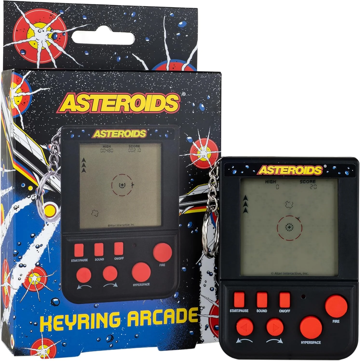 Asteroids - Keyring Arcade - Image 4