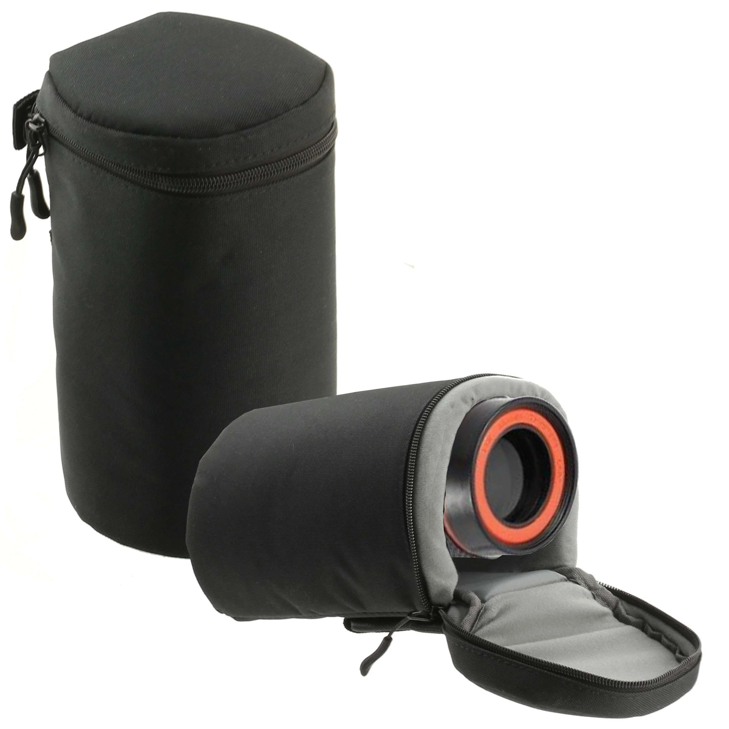 Navitech Black Camera Lens Case For Canon RF100-400mm F5.6-8 IS USM Lens