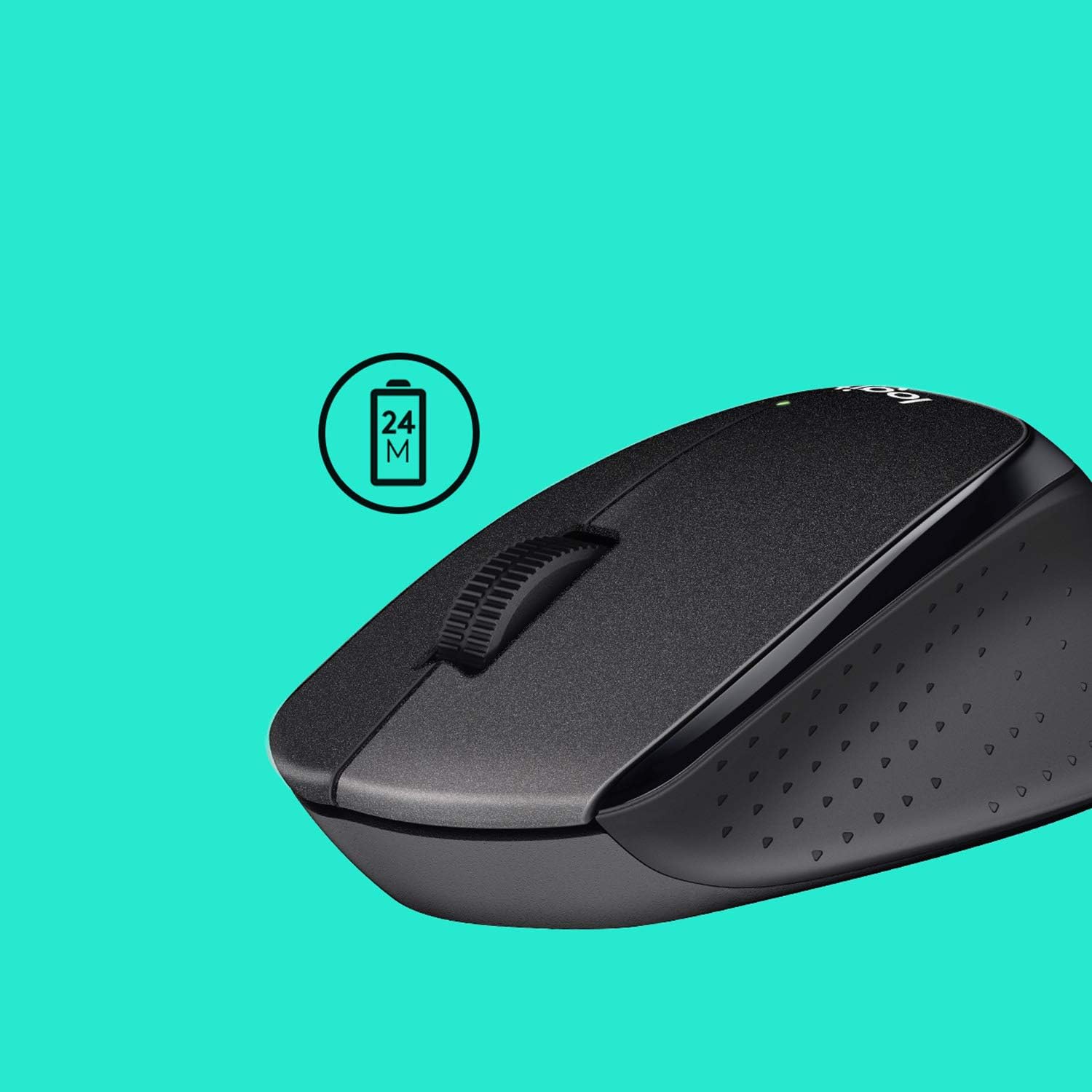 Logitech B330 SILENT PLUS Wireless Mouse, 2.4GHz with USB Nano Receiver, 1000 DPI Optical Tracking, 2-year Battery Life, Compatible with PC, Mac, Laptop, Chromebook - Image 2