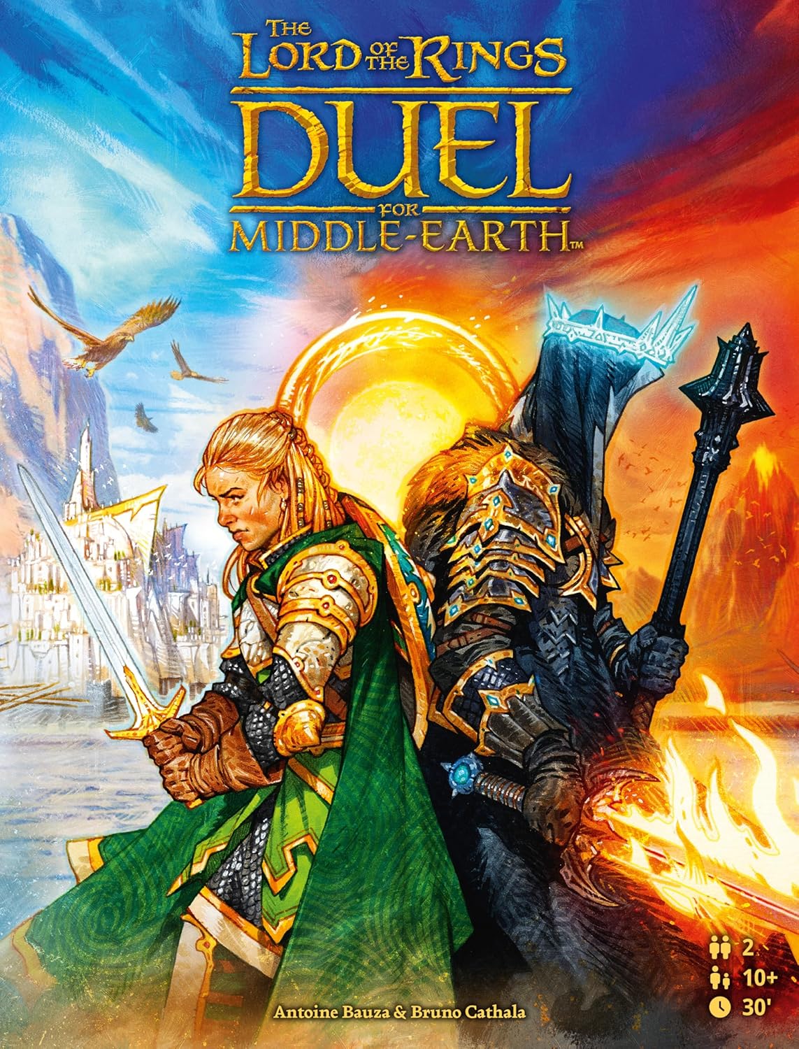 Asmodee | Der Herr der Ringe: Duell für Mittelerde | Brettspiel | Ab 10 Jahren | 2 Spieler | Spielzeit: 30 Minuten - Image 2