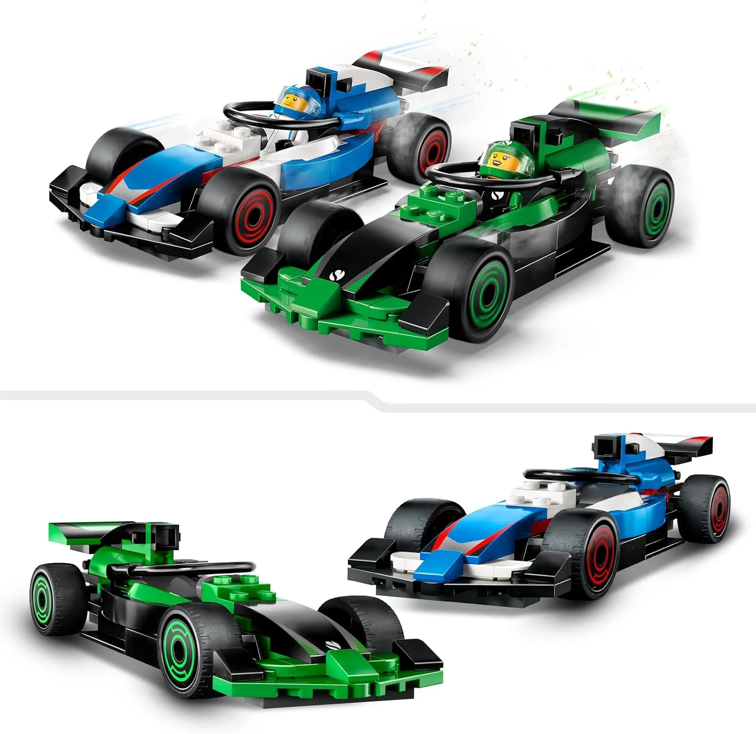 Lego City: F1 Grid With Vcarb & Sauber Race Cars (60474) - Image 5