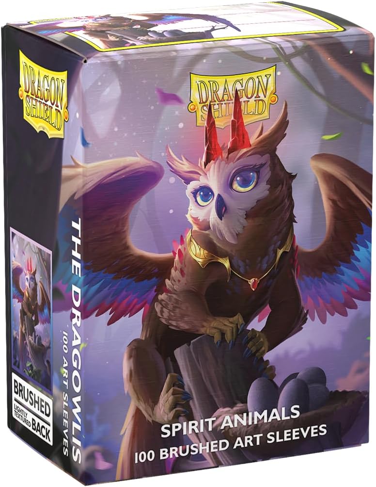 Dragon Shield | Brushed Art Sleeves | The Dragowlis | 100 CT - Smooth & Tough Premium TCG Sleeves | Compatible with Pokemon, Flesh & Blood, One Piece & Magic the Gathering - Image 4