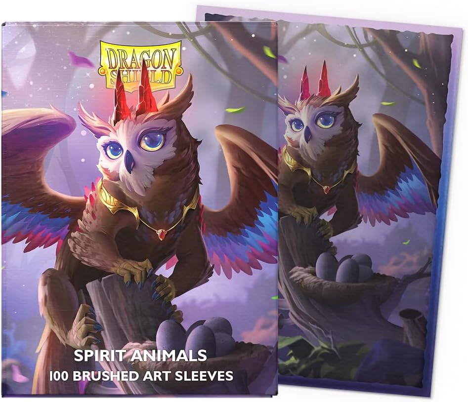 Dragon Shield | Brushed Art Sleeves | The Dragowlis | 100 CT - Smooth & Tough Premium TCG Sleeves | Compatible with Pokemon, Flesh & Blood, One Piece & Magic the Gathering - Image 5