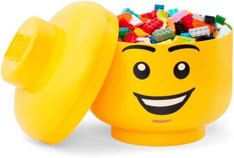 Lego: 40320820 - Storage Head (Large) - Happy Boy - Image 4