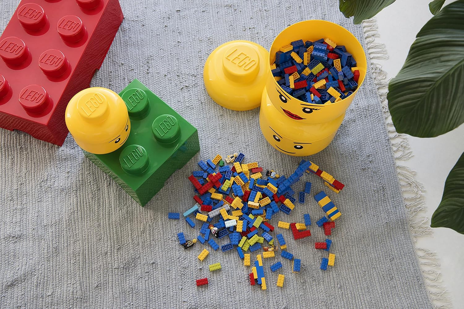 Lego: 40320820 - Storage Head (Large) - Happy Boy - Image 6