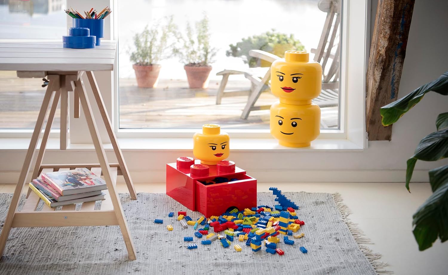 Lego: 40320820 - Storage Head (Large) - Happy Boy - Image 7