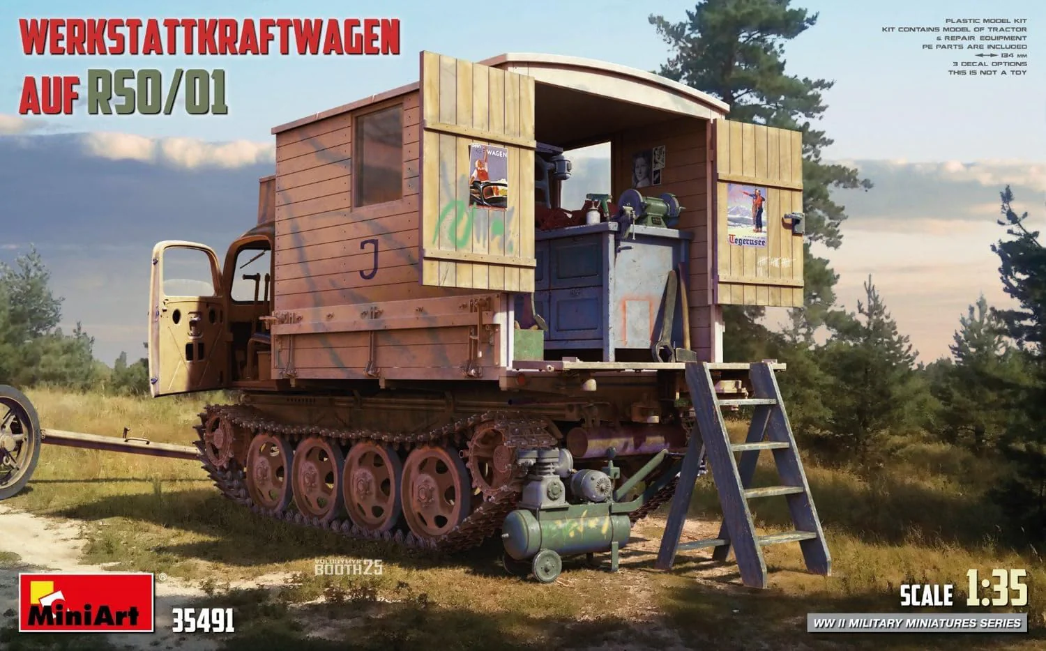 MiniArt - 1/35 Werkstattkraftwagen Auf Rso/01 - Image 4