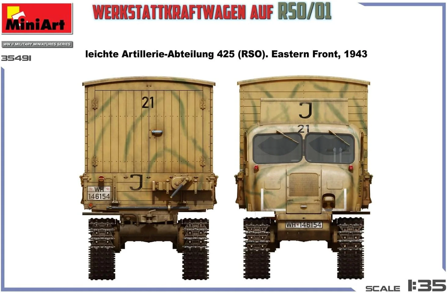 MiniArt - 1/35 Werkstattkraftwagen Auf Rso/01 - Image 5
