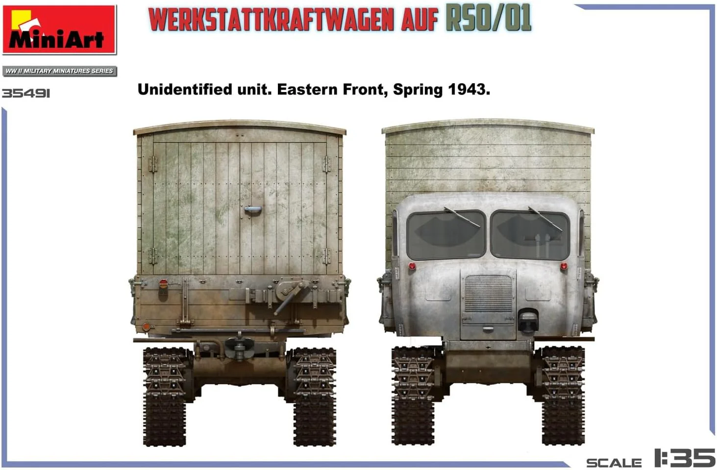 MiniArt - 1/35 Werkstattkraftwagen Auf Rso/01 - Image 7