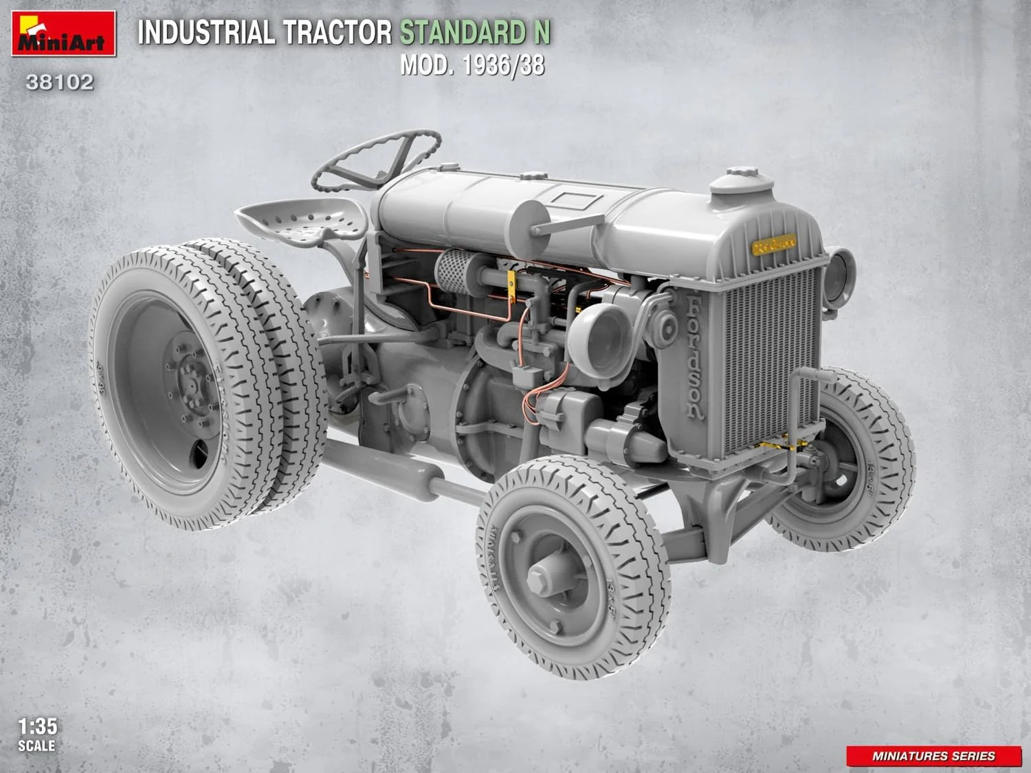 Miniart 1:35 - Industriële Tractor Stand N Mod 1936/38 - Image 5