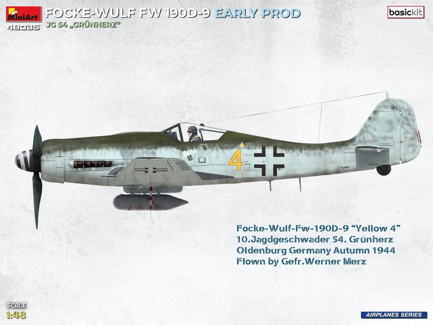 MiniArt - 1/48 Focke-wulf Fw 190d-9 Early Prod. Jg 54 - Image 4