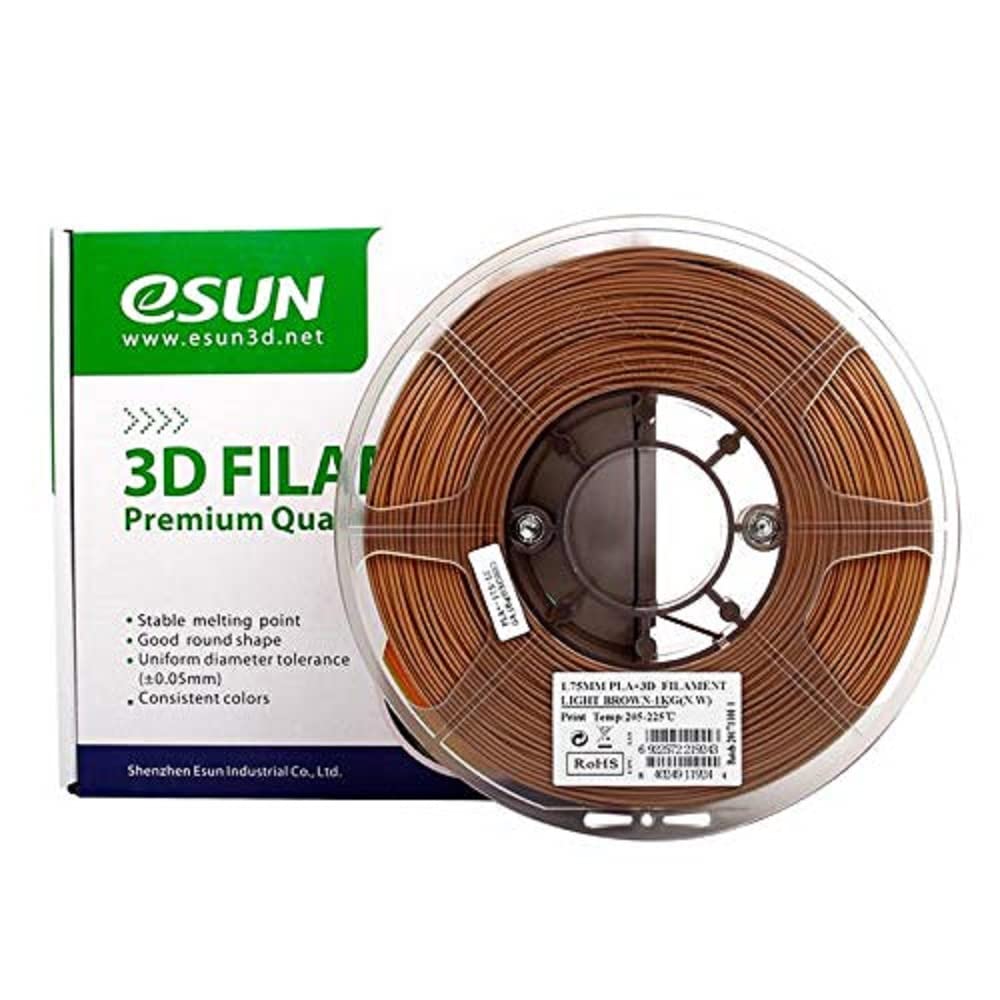 Pla+ 1.75Mm Lightbrown 1Kg/Roll Pr (Region 2)