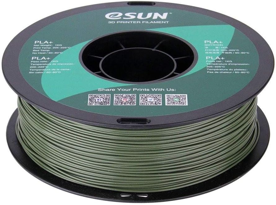 Pla+ 1.75Mm Olivegreen 1Kg/Roll Pr (Region 2) - Image 2