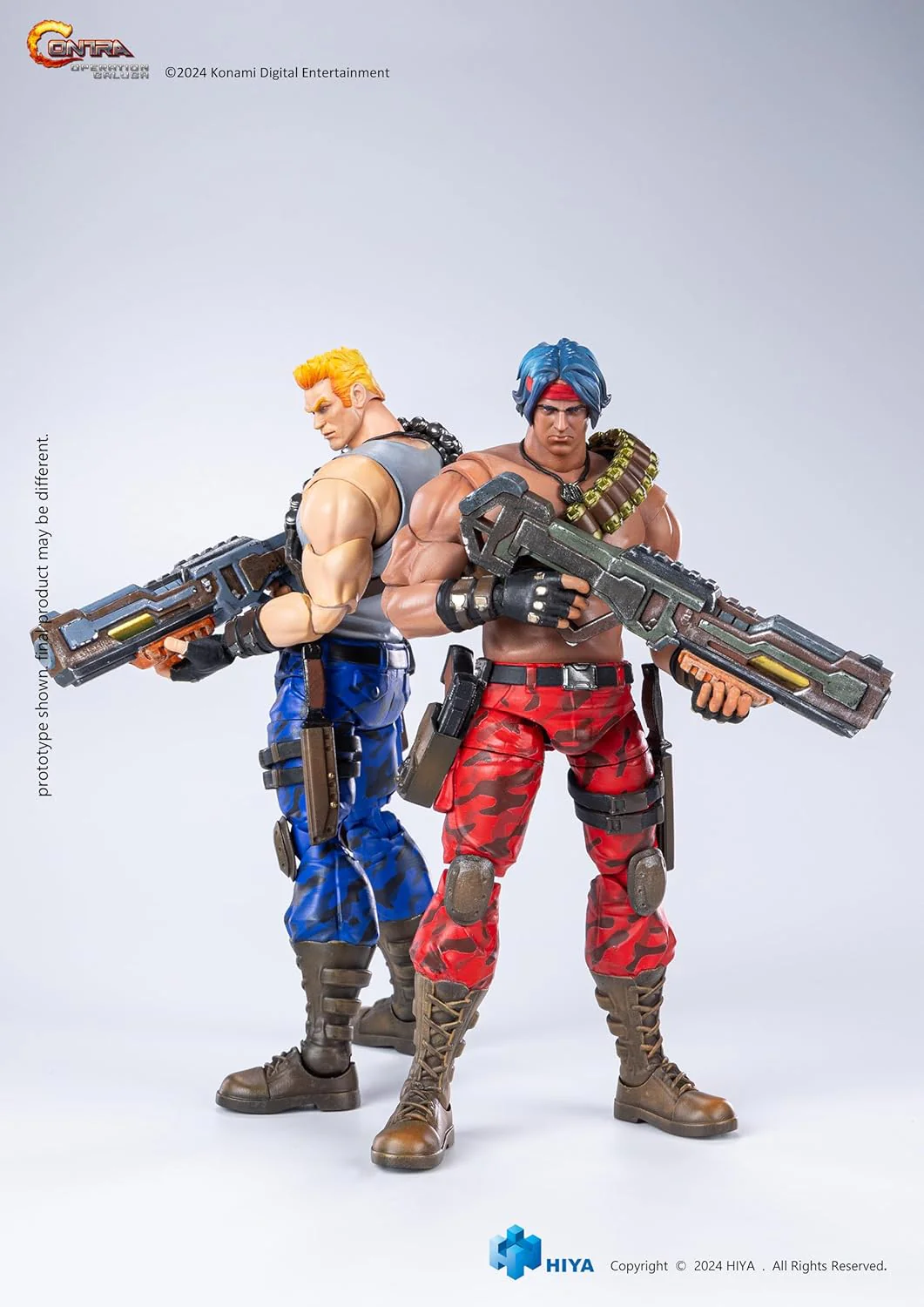 Hiya Toys Contra: Operation Glauga – Lance Bean Exquisite Basic Series 1:12 Scale Previews Exclusive Action Figure - Image 2