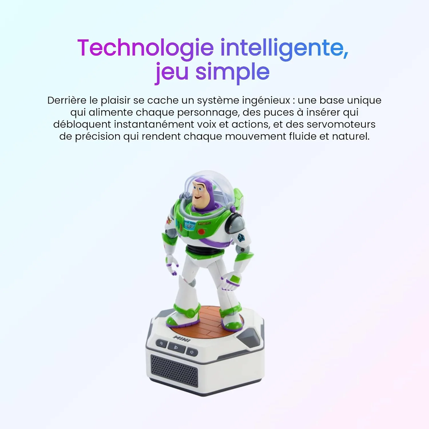 Disney Pixar Toy Story Interactive Robot Kit - Buzz Lightyear *French Version* 17 Cm - Image 3