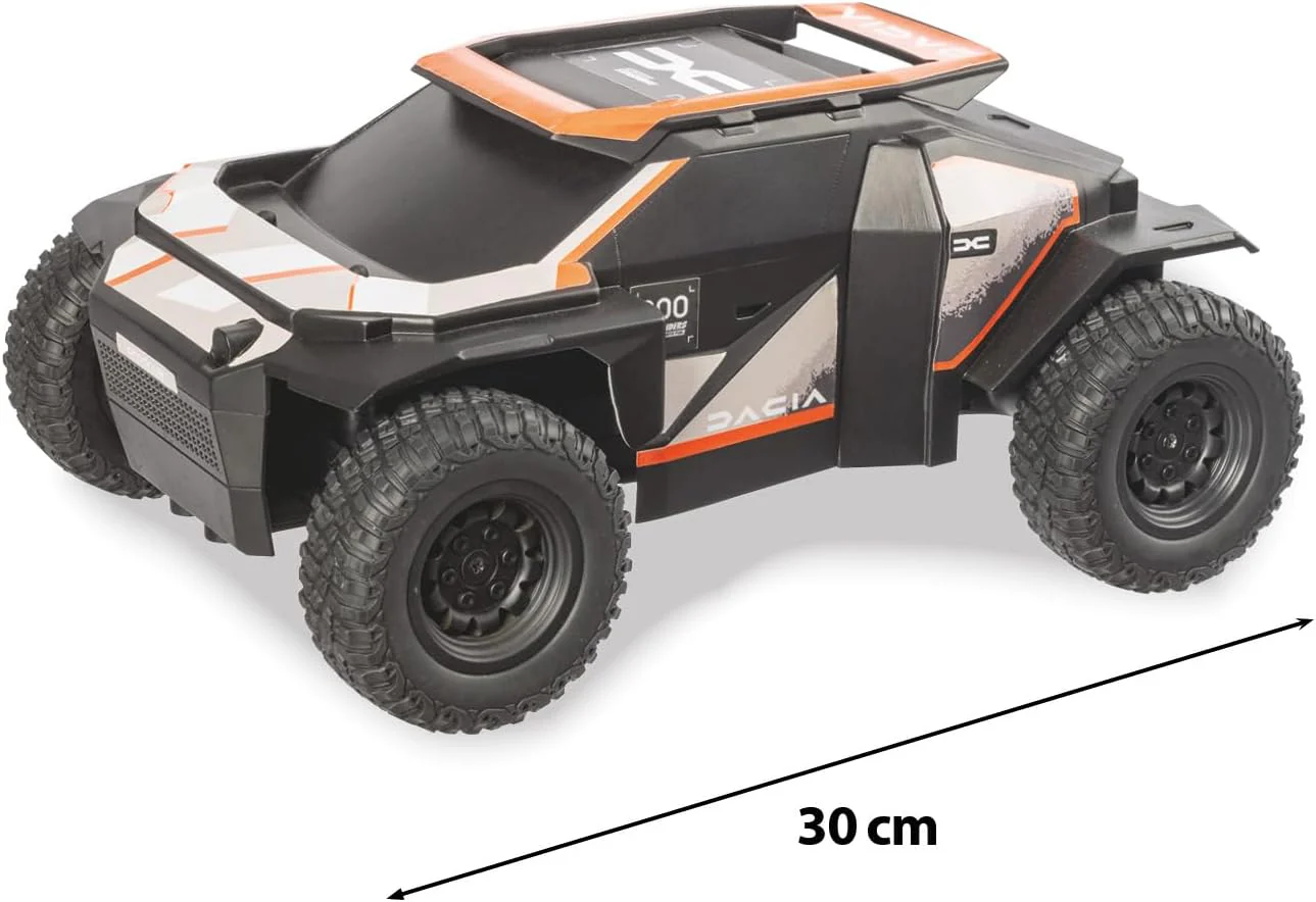 MONDO Dacia Sandrider Parijs Dakar model schaal 1:14 incl. oplaadbare batterijen, speelgoedauto voor kinderen 63834 - Image 3