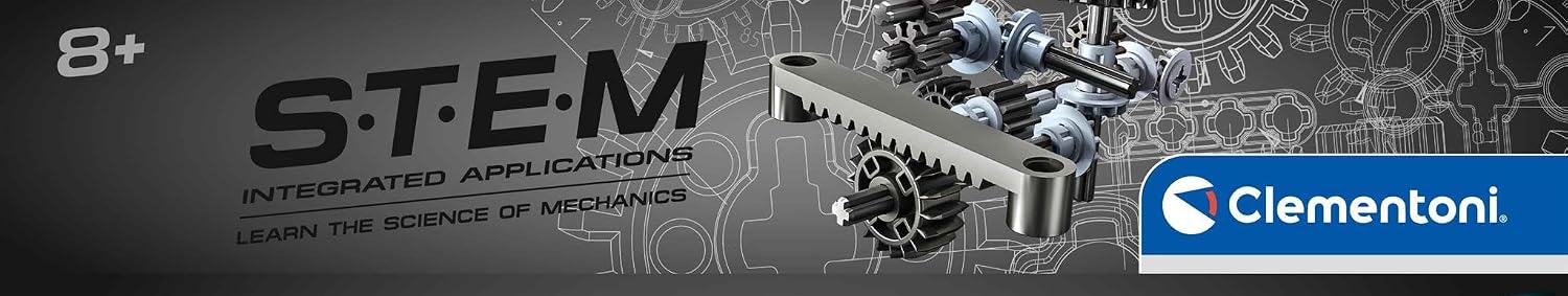Clementoni Wetenschap & Spel Mijnbouwtruck Bouwset – 2-in-1 STEM Constructieset – Mechanica Speelgoed met Werkend Stuursysteem & Kiepbak – Science & Play – Vanaf 8 Jaar - Image 2