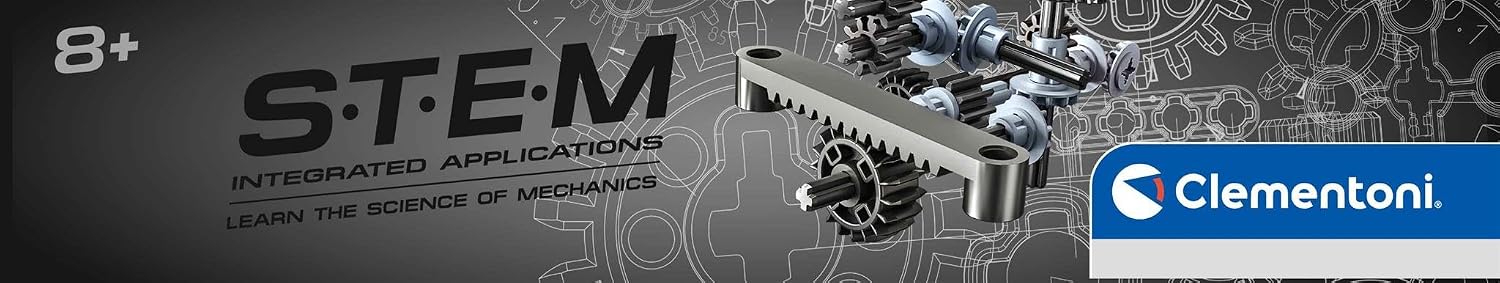 Clementoni Wetenschap & Spel Mijnbouwtruck Bouwset – 2-in-1 STEM Constructieset – Mechanica Speelgoed met Werkend Stuursysteem & Kiepbak – Science & Play – Vanaf 8 Jaar - Image 4