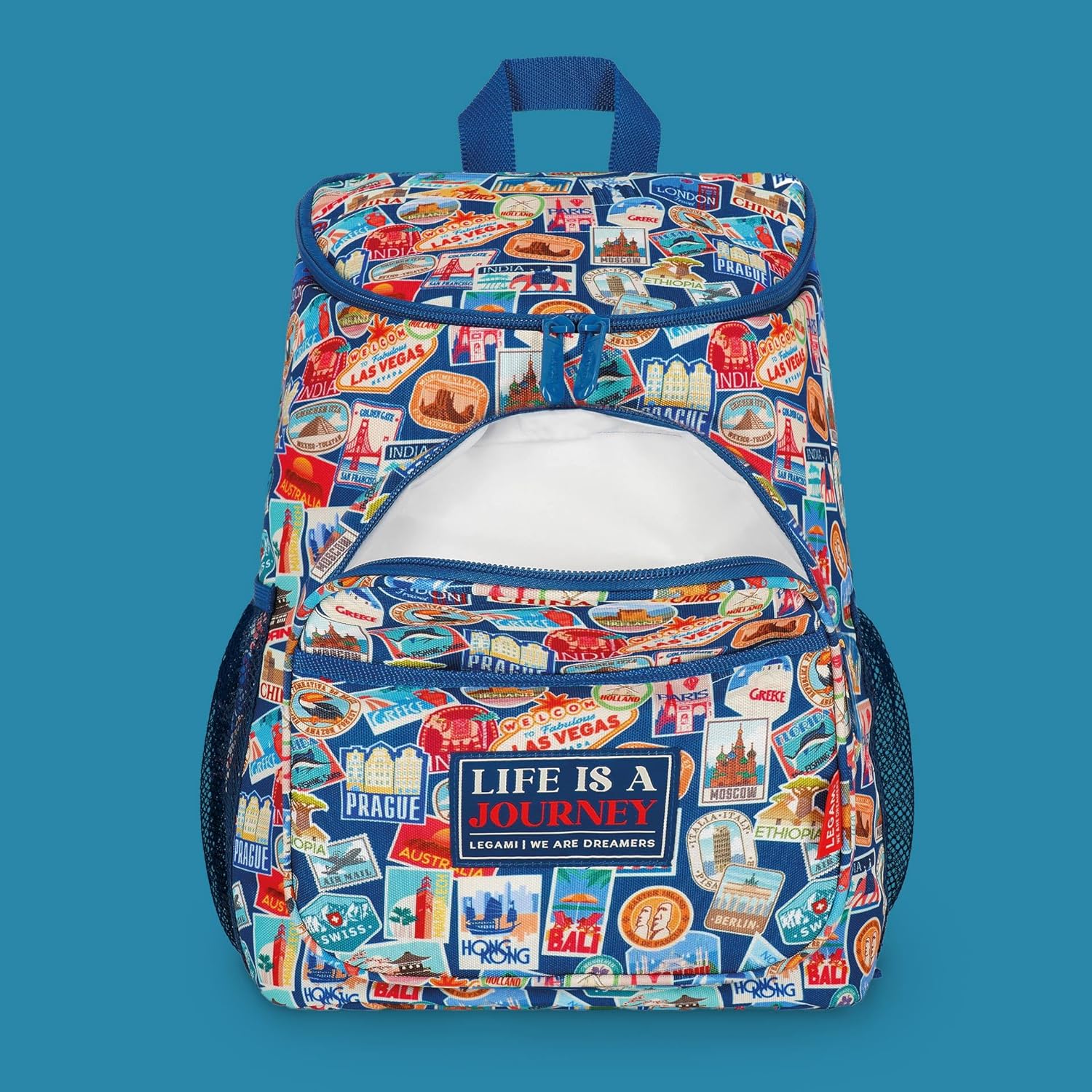Cooler Backpack - Backpack Cooler - Travel - Stickers - 20 L - Image 2