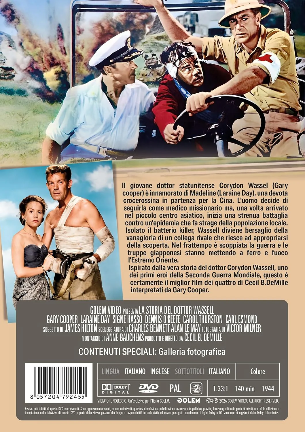 Storia Del Dottor Wassell (La) (Restaurato In Hd) - (Italian Import) - Image 2