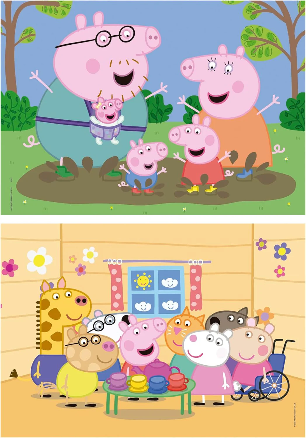 Educa - Peppa Pig | Set of 2 Children's Puzzles with 48 Pieces. Approximate Assembled Size: 28 x 20 cm. Composed of Large Pieces Perfectly Finished. From 4 years (20327 - Image 5
