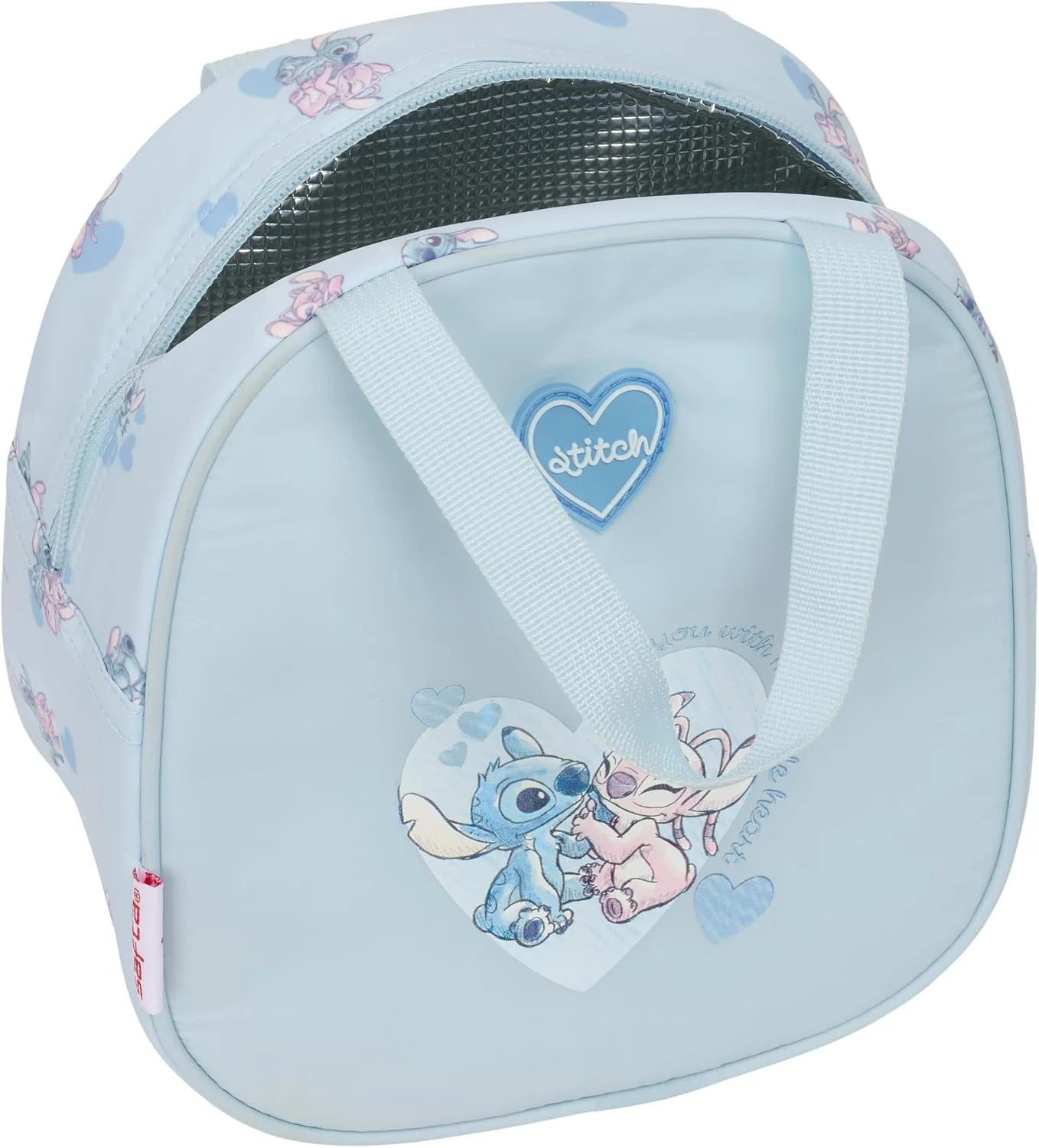 Stitch – Lunch Bag, Pencil Case, Quality and Maximum Resistance, Food Holder, Recreation, 19 x 14 x 22 cm