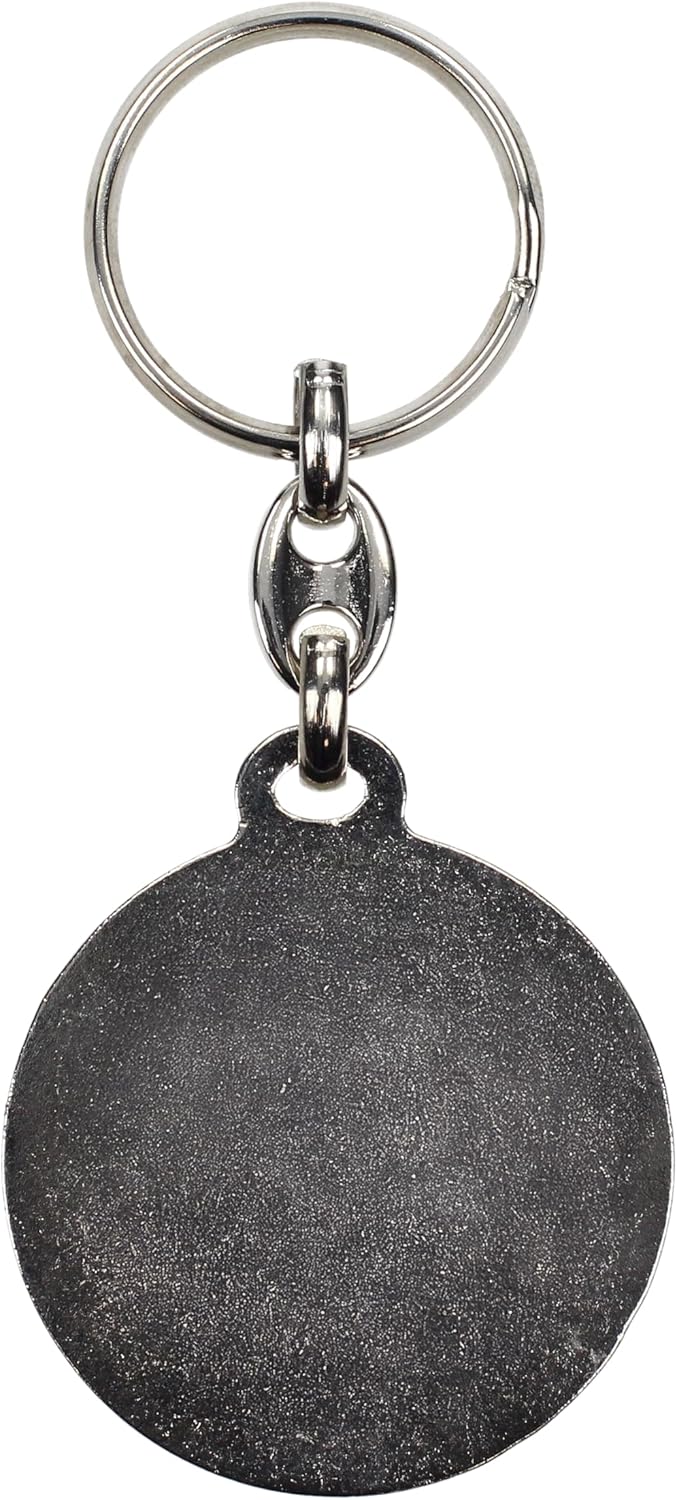 SD TOYS - Freddy round metal key ring nightmare on elm street, multicoloured, S - Image 2