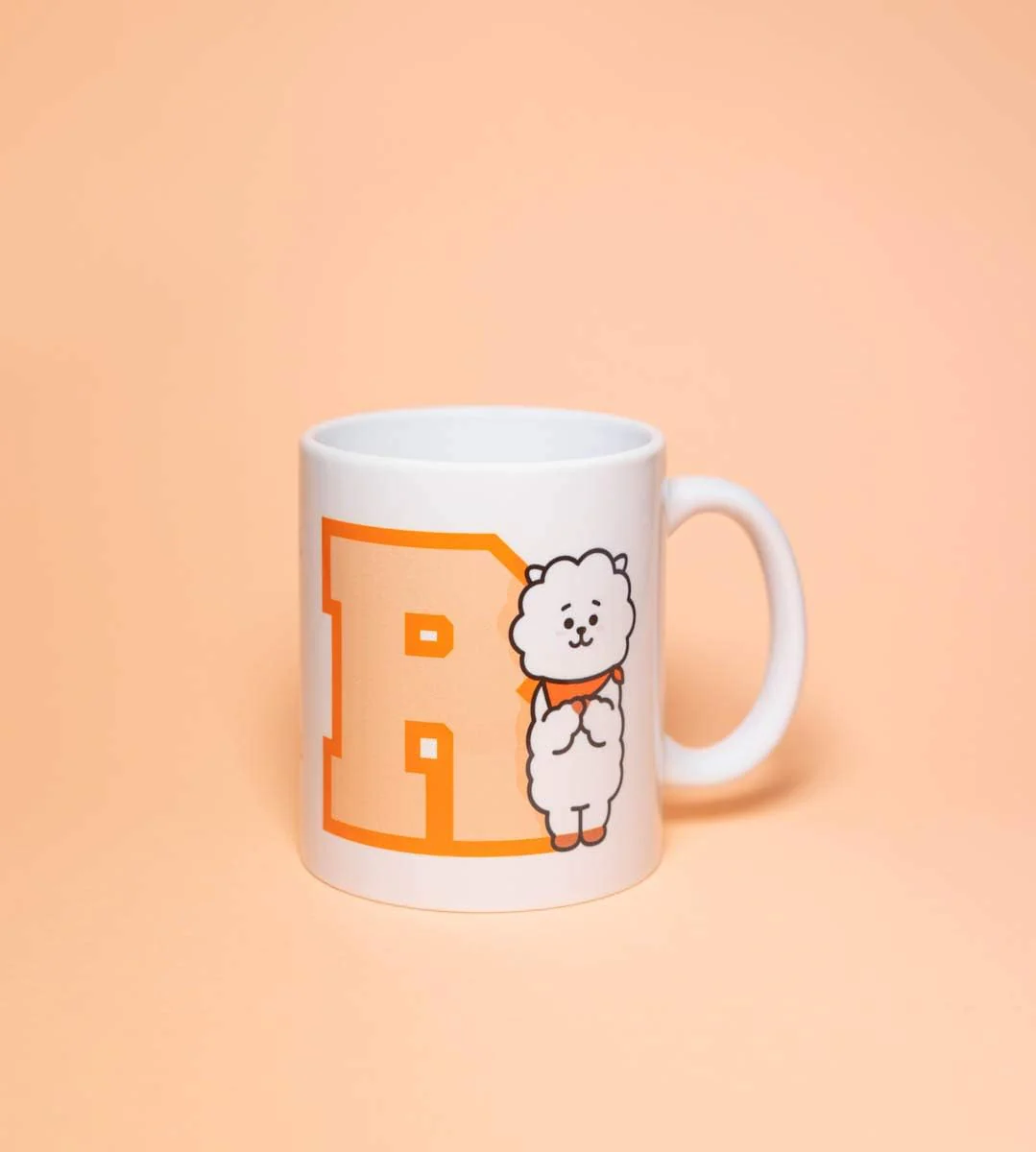 Erik Tasse BT21 RJ - Kaffeebecher Tasse Kaffee und Tee Offizielles BT21 Merchandising - Größe : 9,5 cm x 8 cm - Fassungsvermögen : 350 ml - Offizielle Lizenz - BT21 Fanartikel - Image 2