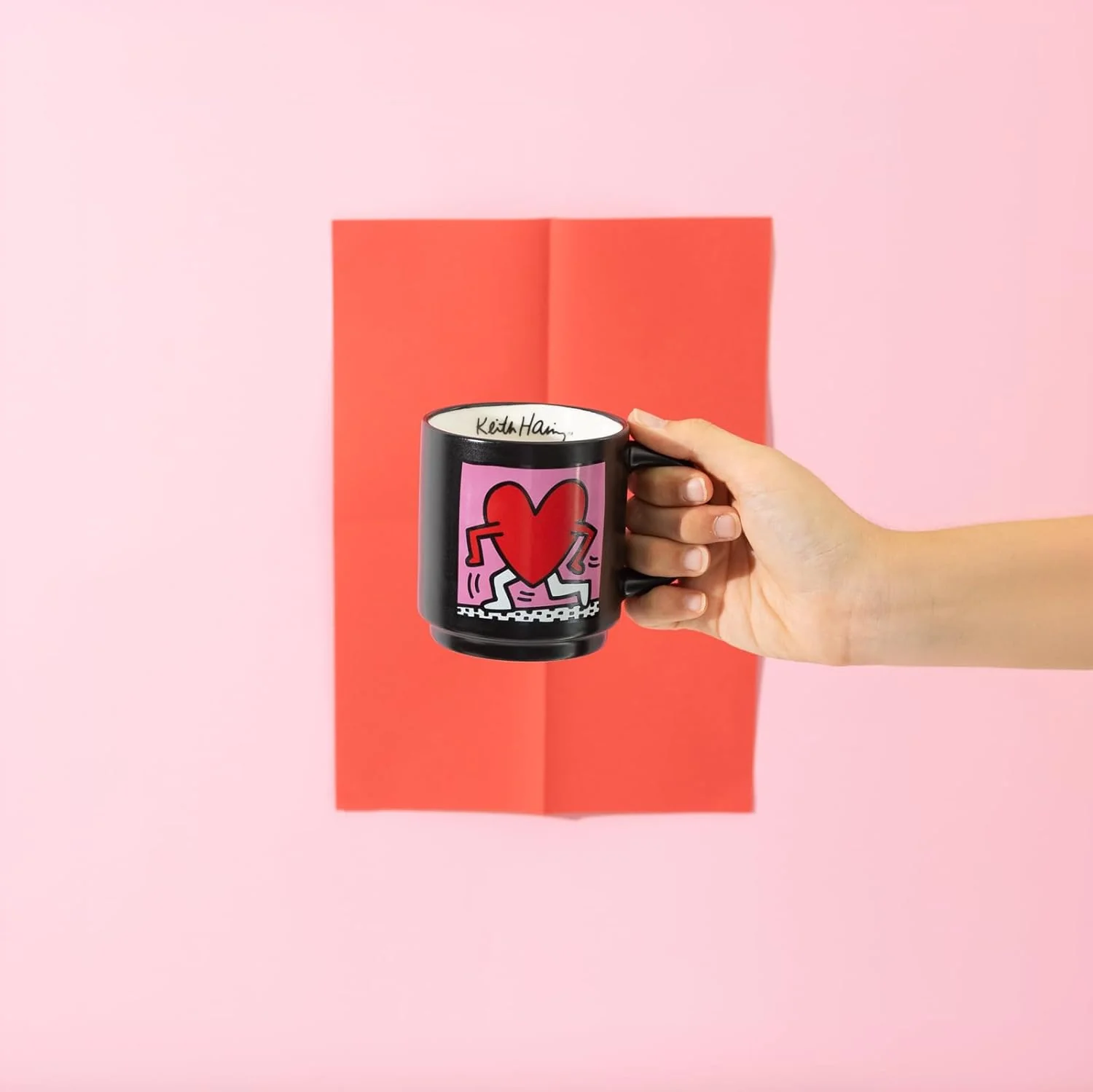 SET OF 4 KEITH HARING CUPS - Image 5