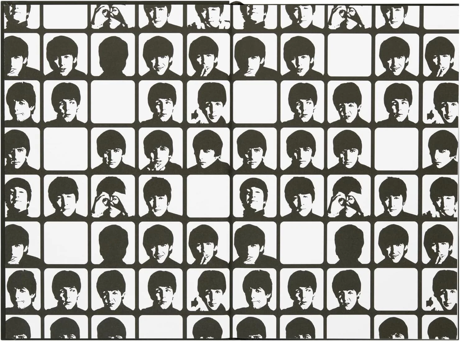 Grupo Erik A5 Notitieboek - The Beatles | Dotted Journal, gestippeld notitieboek, Bullet Journal | Notitieboeken A5, A5, A5 notitieblok, schetsboek A5 | Beatles Gifts - Image 3