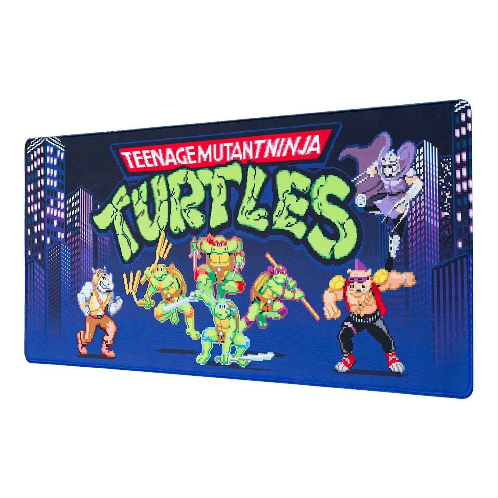Grupo Erik XXL Mouse Mat - Teenage Mutant Ninja Turtles | Desk Pad, 31.5" x 13.78" Non-Slip Rubber Base Mouse Pad, Gaming Mouse Pad, Keyboard Mouse Mat | Gaming Gifts, Gamer Gifts