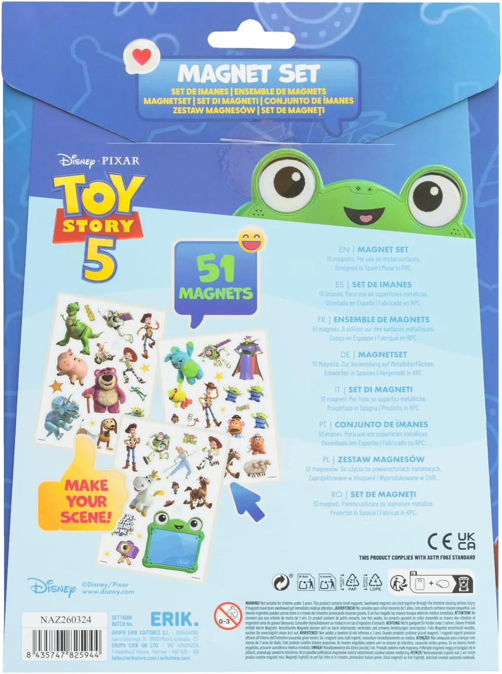 Toy Story Magnet Set - Image 3