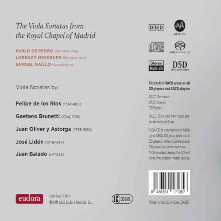 The Viola Sonatas from the Royal Chapel of Madrid - Image 2
