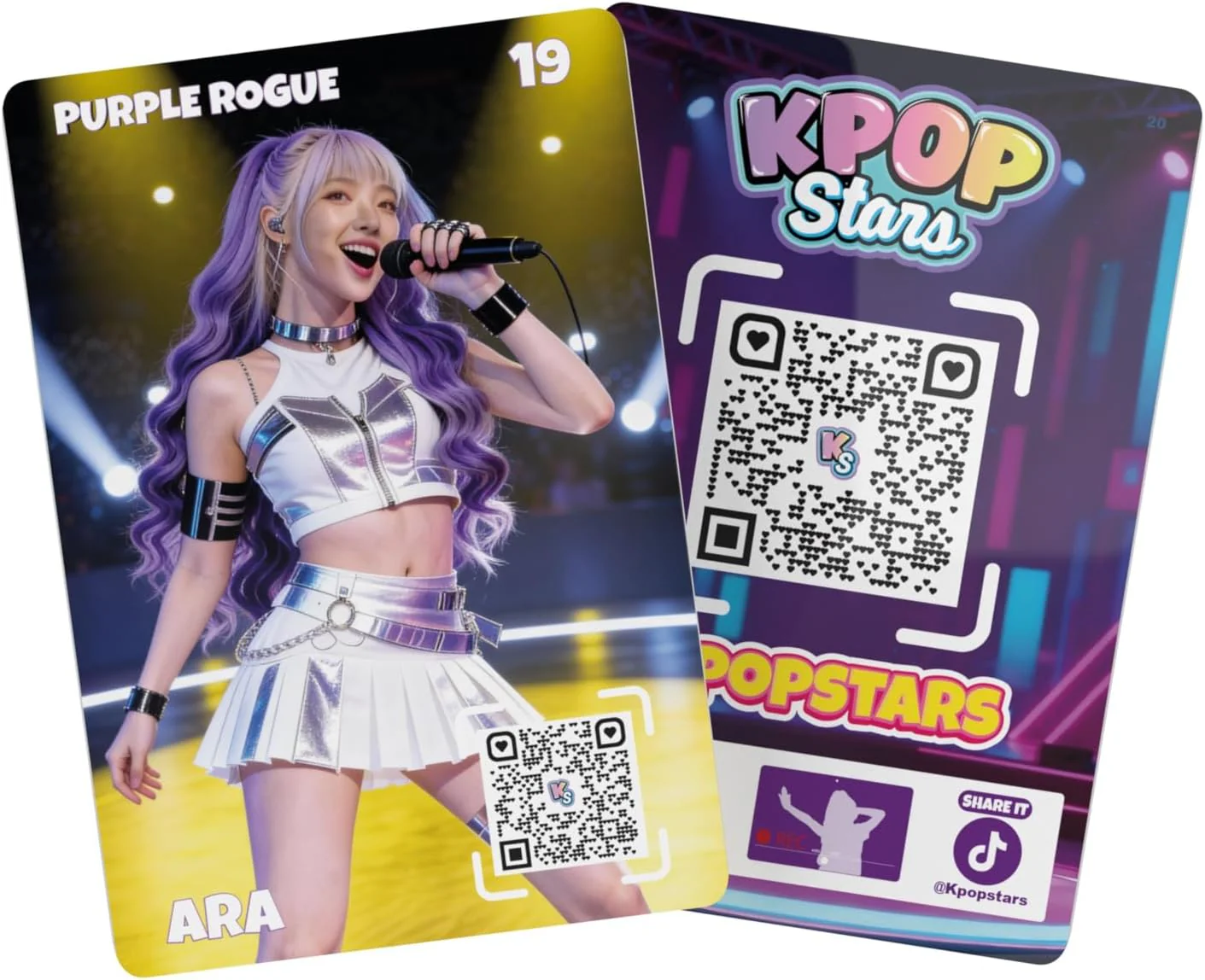 verzamelkaarten met fotokaarten, 6 stuks in sachet, verzameling 60 kaarten, dans QR-code - Image 3