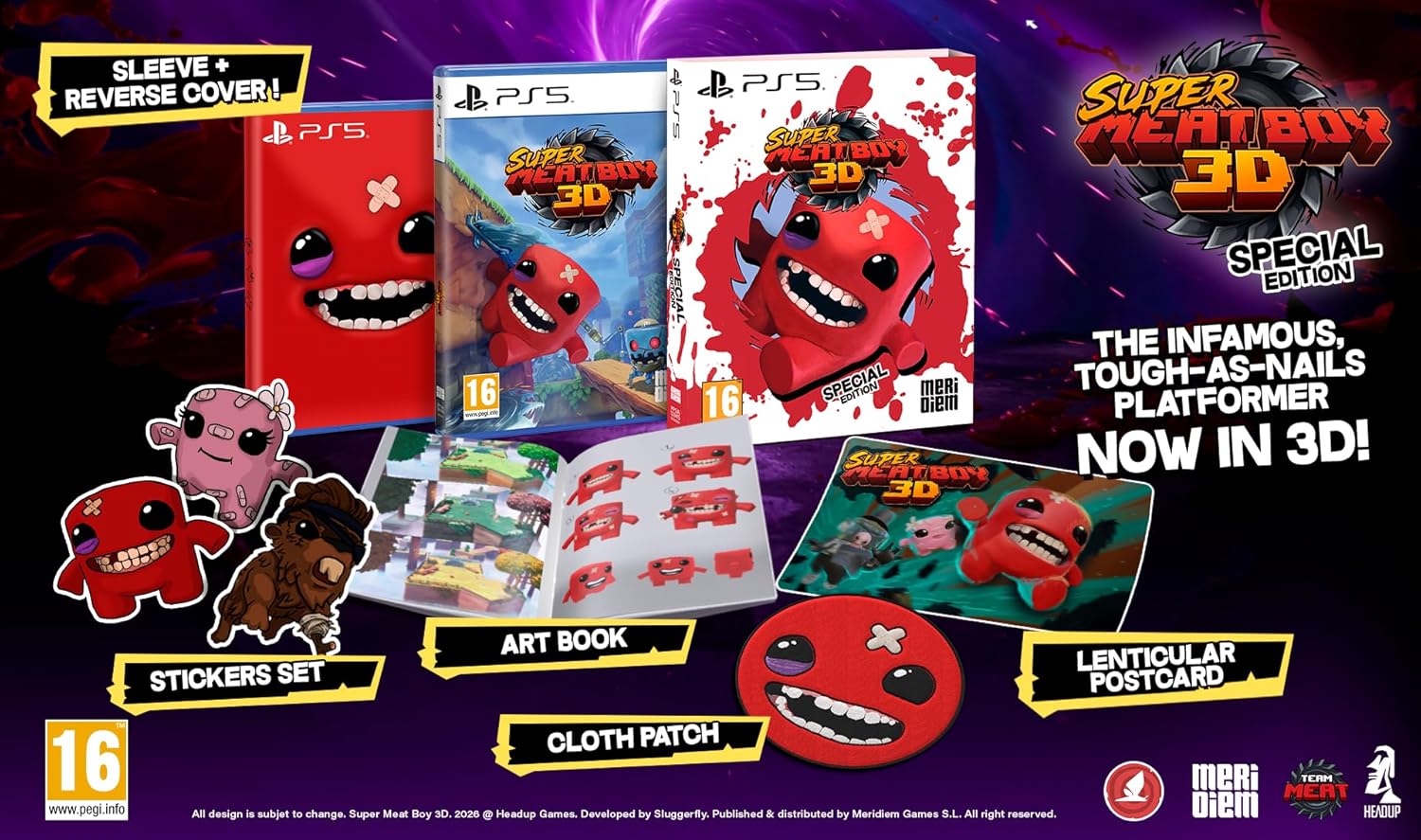Super Meat Boy 3D - Special Edition (PlayStation 5) - Image 4