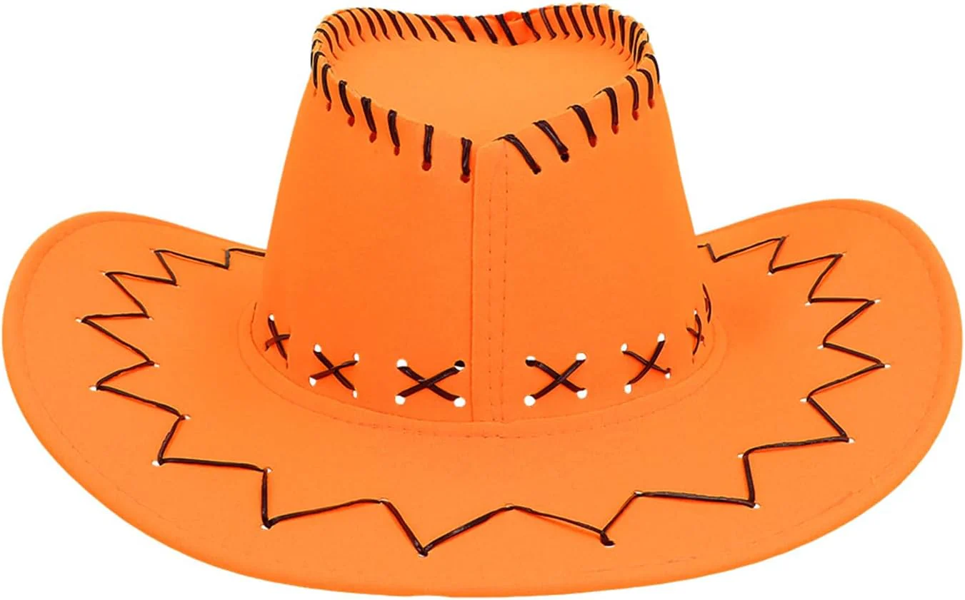 Boland - Verstellbarer UV Cowboyhut Savanne, Neon Western Hut, leuchtet im Schwarzlicht, Kostüm Zubehör für Festival, Karneval, JGA und Mottoparty - Image 7