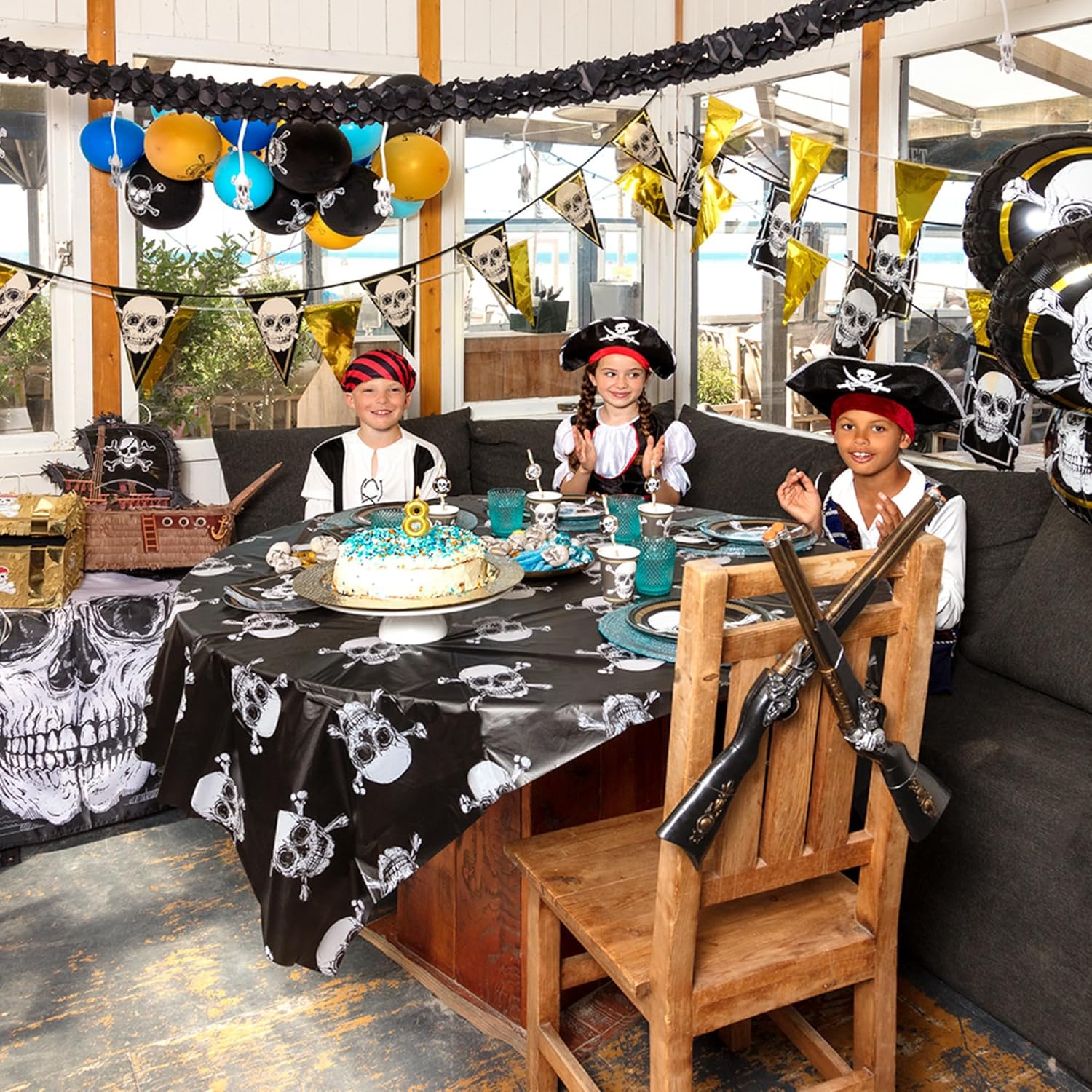 Boland: Pc. Pe Tablecloth Pirates (130 X 180 Cm) - Image 3