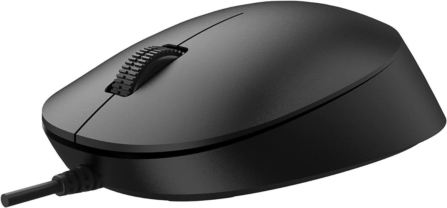 PHILIPS SPK7207B wired mouse - USB 2.0 connection, ergonomic design and 1,200 DPI sensor, quiet clicks, for left and right-handed users, compatible with PC, Mac, laptop, black - Image 3
